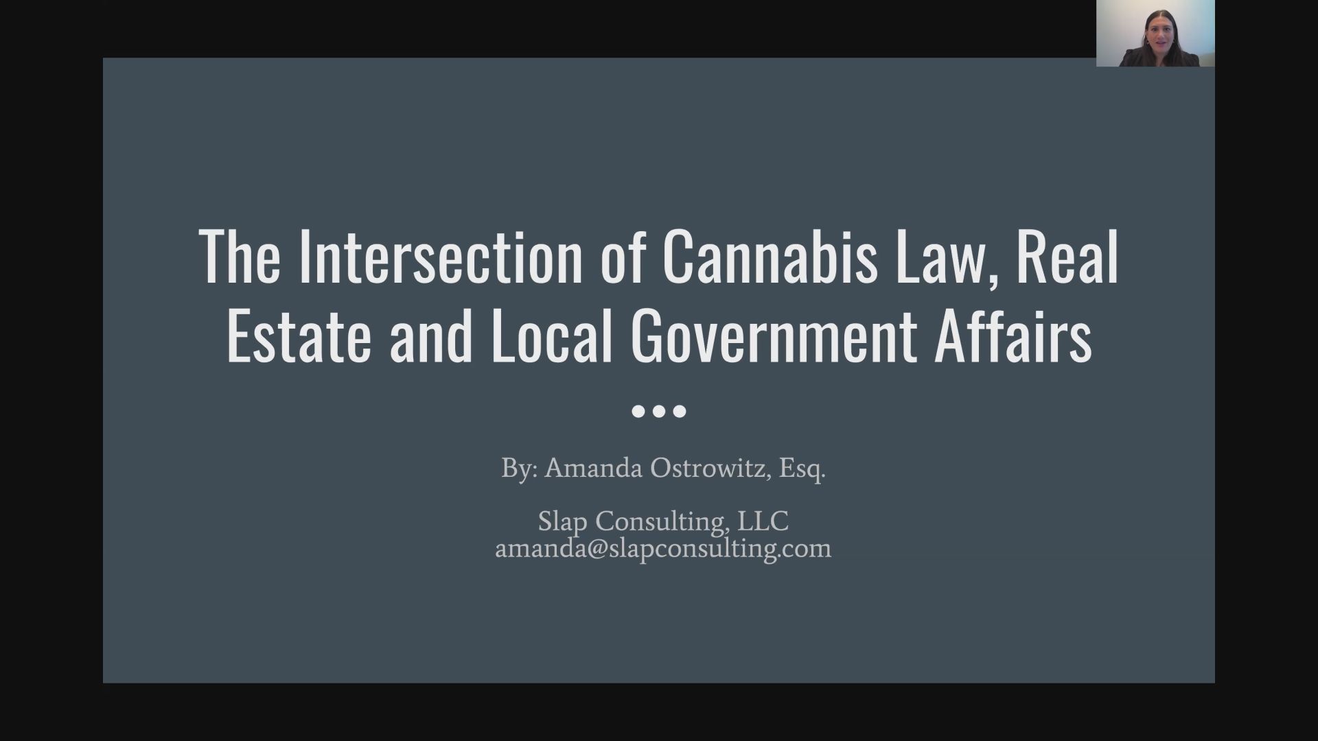 The Intersection of Cannabis Law, Real Estate, and Local Government Policy Thumbnail