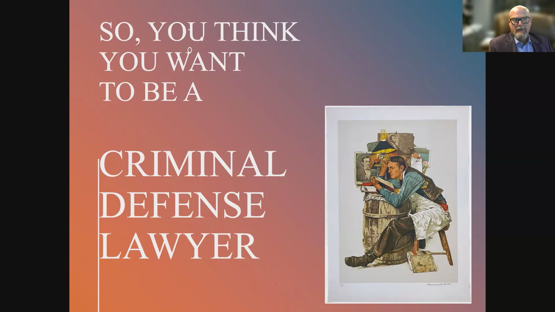 So You Think You Want to Be a Criminal Defense Lawyer? A Practical Guide from First Meeting to Final Plea Thumbnail