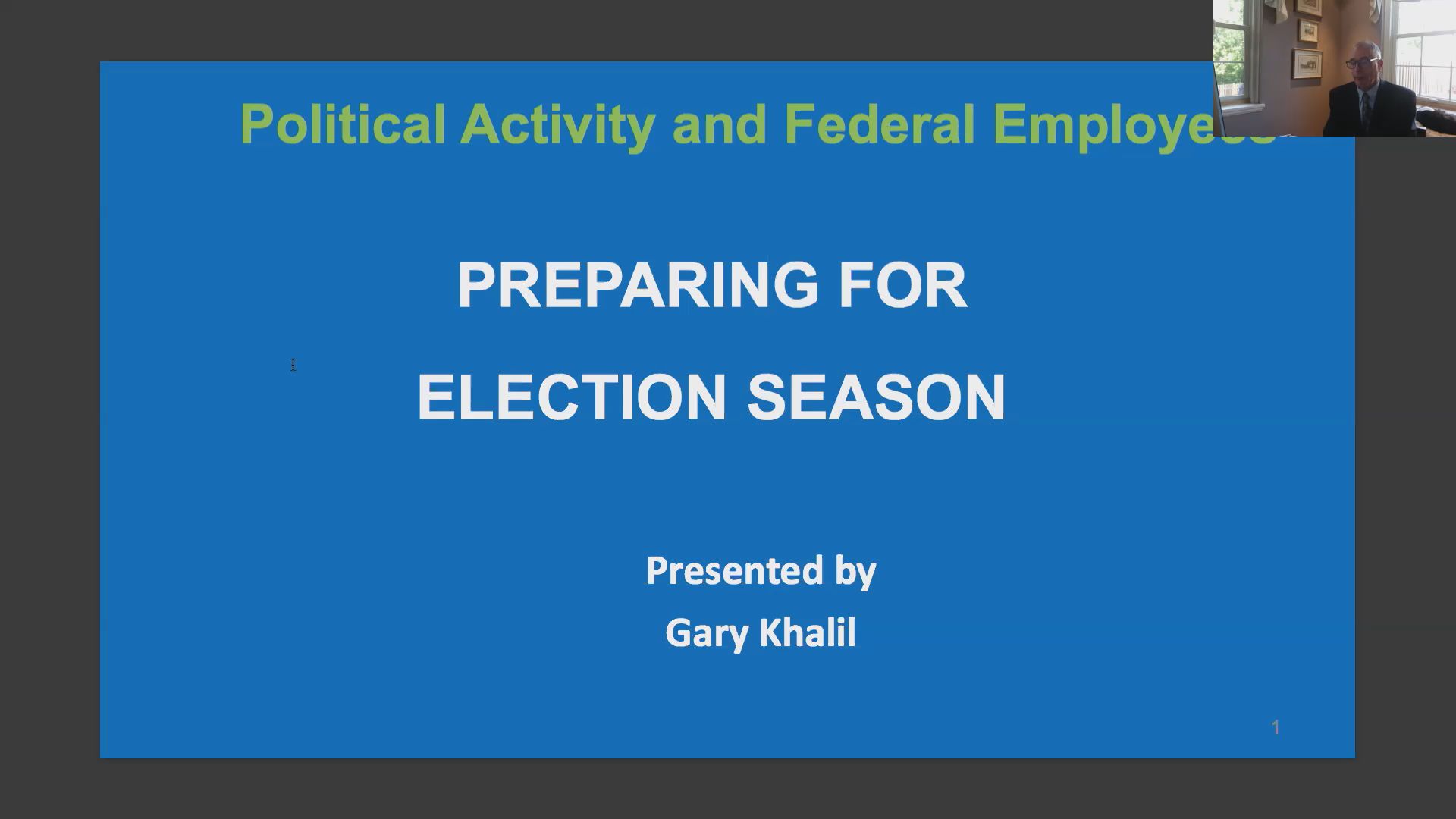 The Hatch Act and Politics in the Federal Workplace Thumbnail