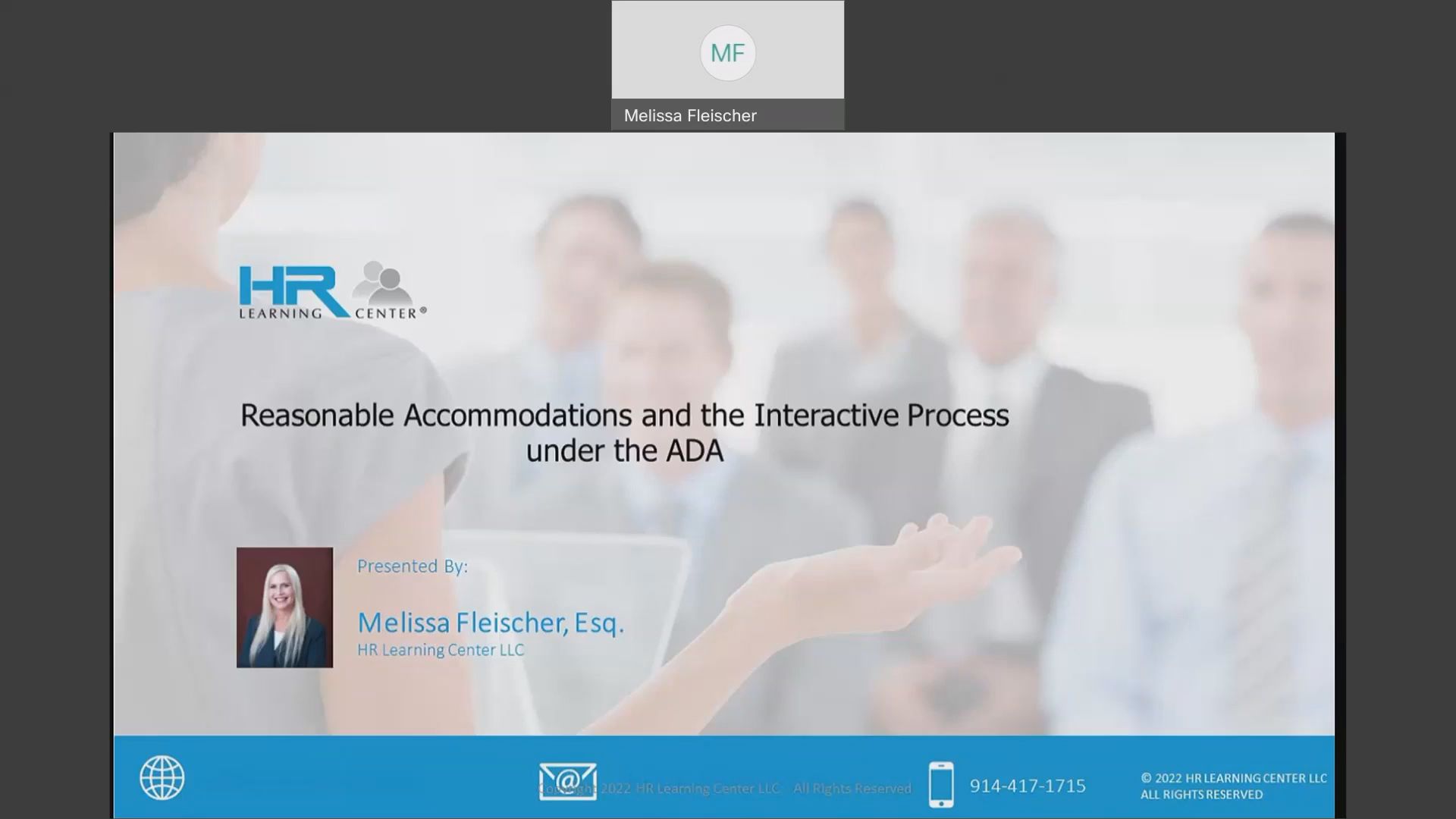 ADA: Reasonable Accommodations and the Interactive Process Thumbnail