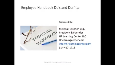 Employee Handbook Do’s and Don’ts Thumbnail
