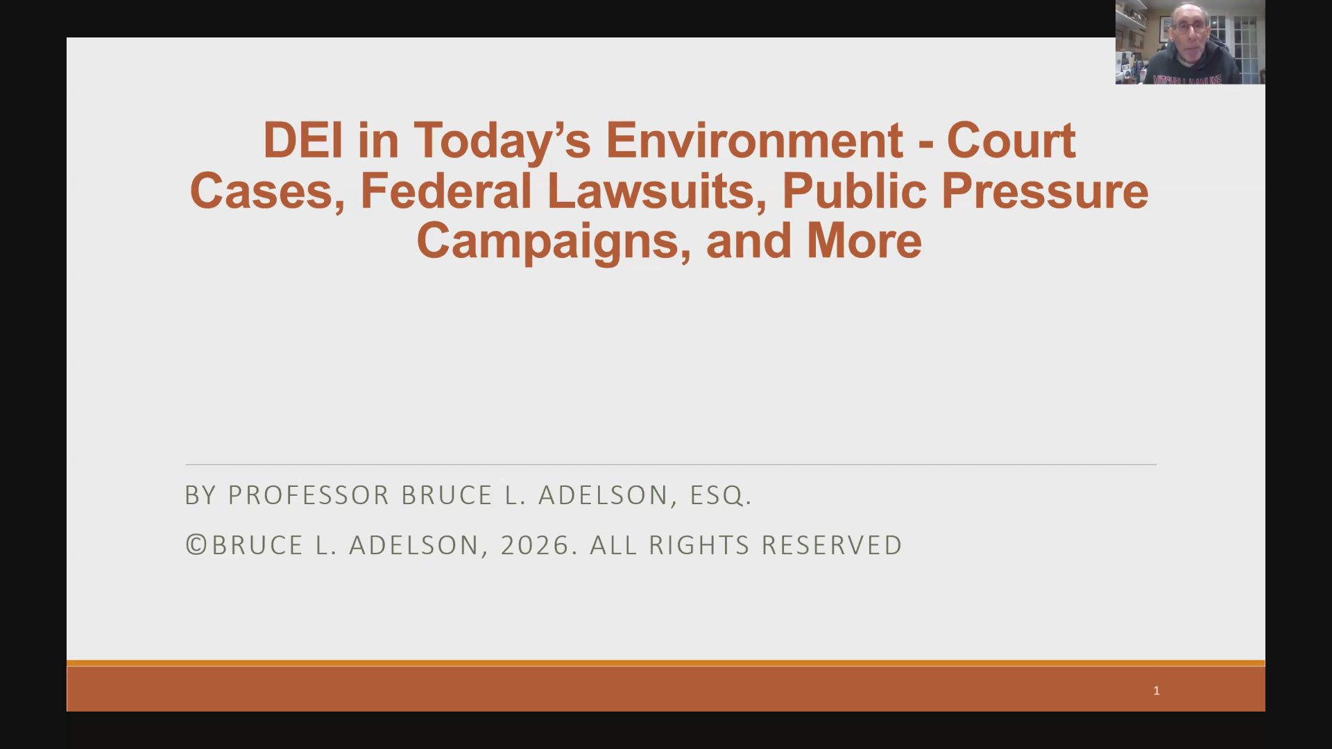 DEI in Today’s Legal Environment: Court Cases, Federal Challenges, and Public Pressure Campaigns Thumbnail