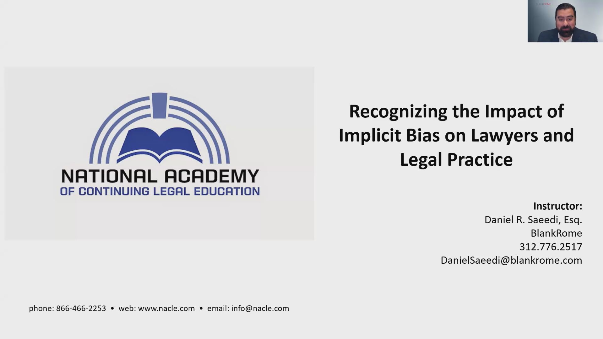 Diversity & Inclusion in Law: Recognizing the Impact of Implicit Bias on Lawyers and Legal Practice Thumbnail