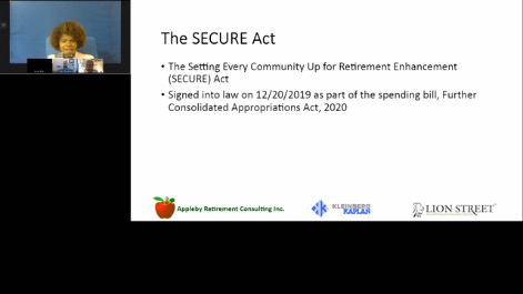 SECURE Act Update: Where Do We Go from Here? Thumbnail