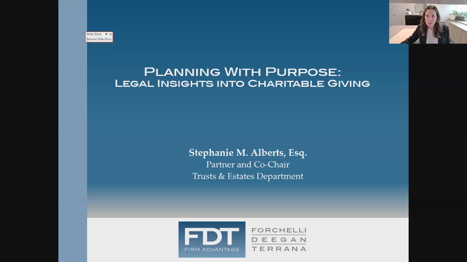 Planning With Purpose: Legal Insights into Charitable Giving Thumbnail