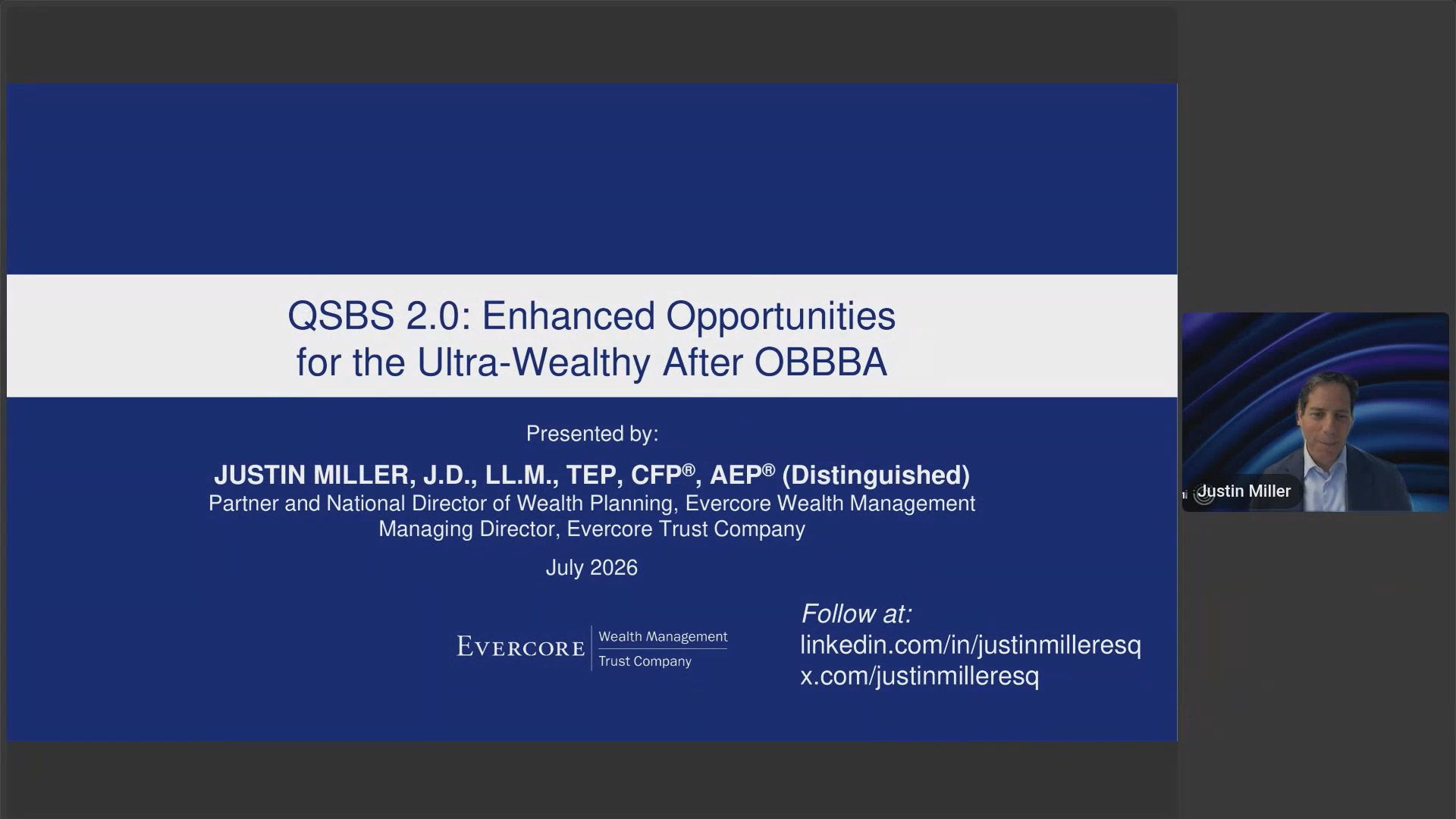 QSBS 2.0: Enhanced Opportunities for the Ultra-Wealthy After OBBBA Thumbnail