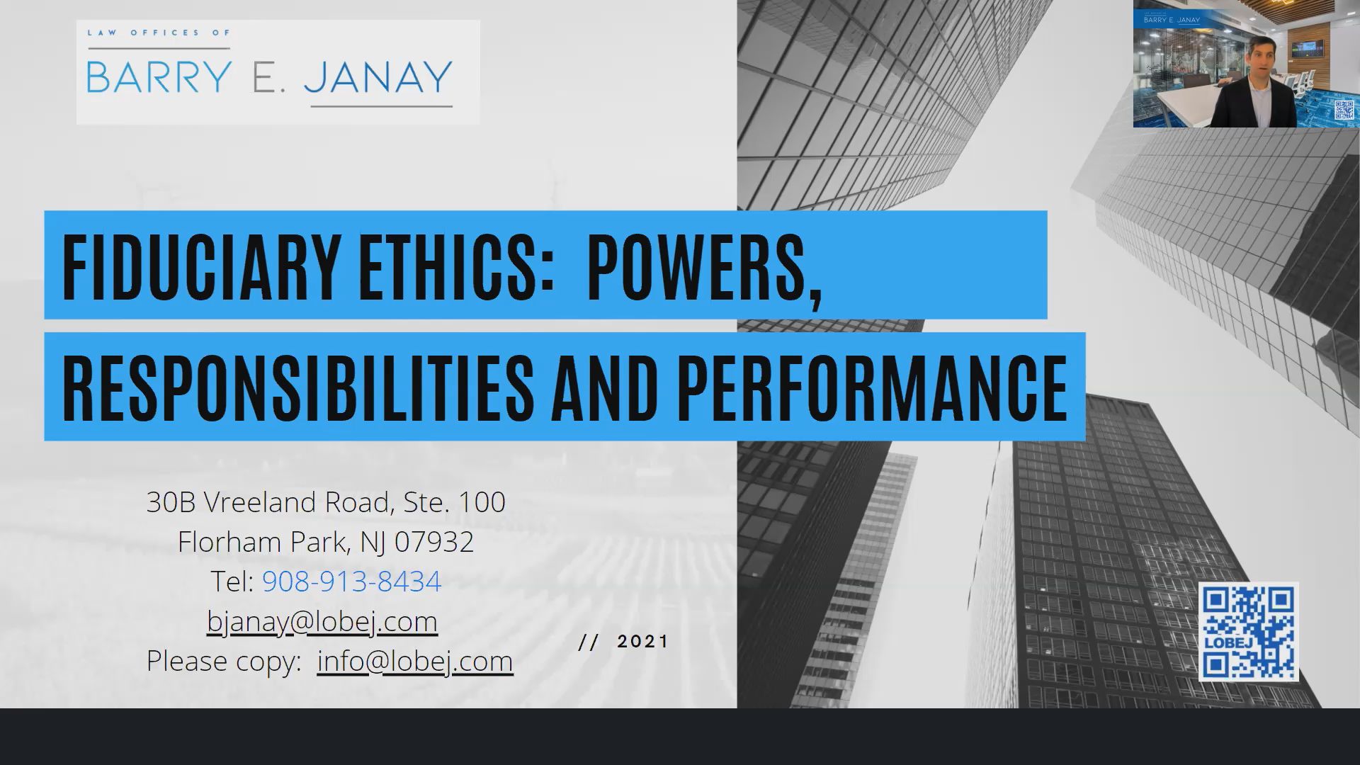 The Interplay Between Ethics, Estates, Fiduciaries and Guardianships Thumbnail