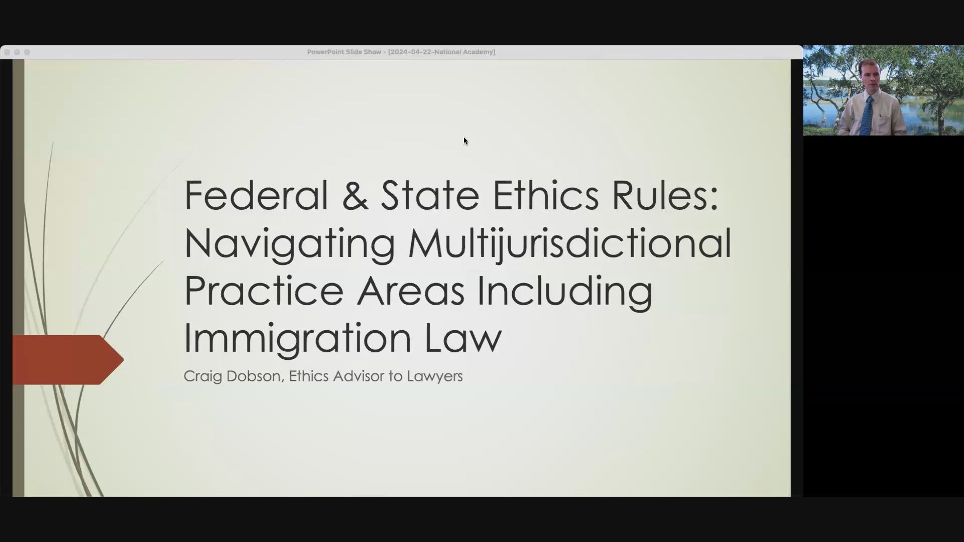Federal & State Ethics Rules For Immigration Lawyers & Other Multijurisdictional Practices Areas Thumbnail