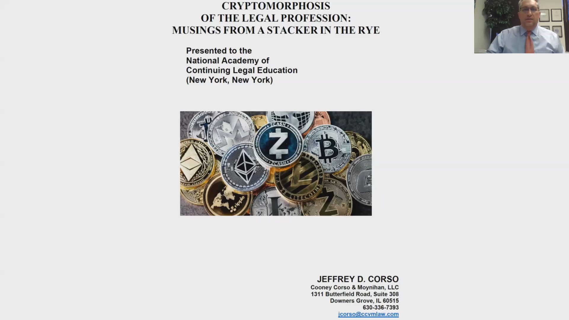 Cryptomorphing The Legal Profession: Musings From A Stacker In The Rye Thumbnail