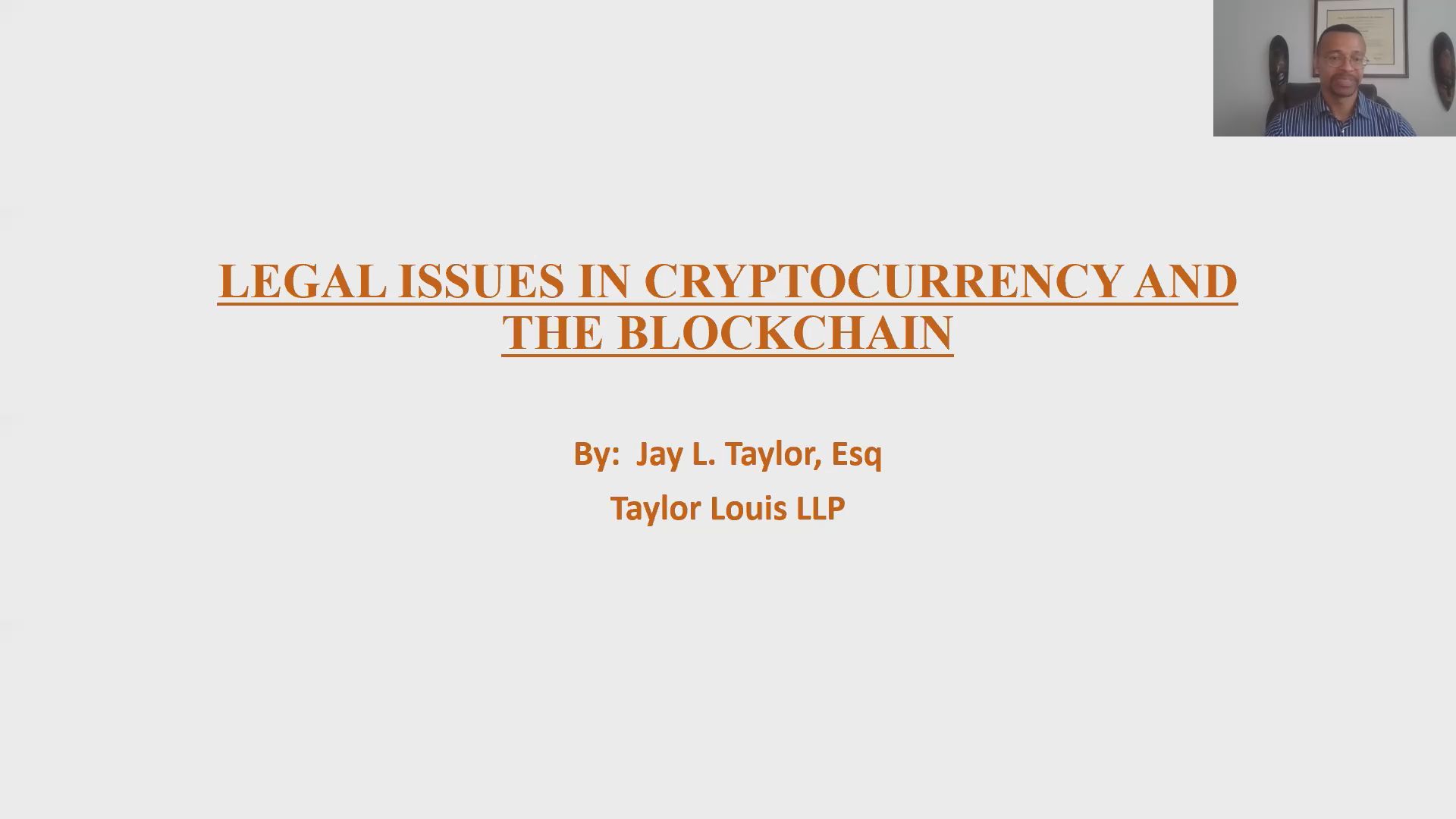 Cryptocurrency and the Blockchain: Understanding the Landscape of Legal Issues and Offerings Thumbnail
