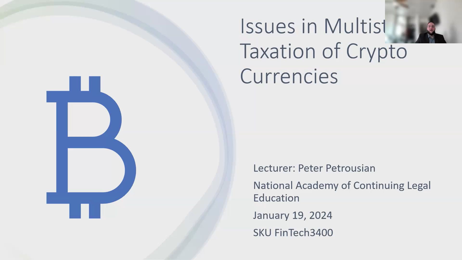 Common Issues with Navigating the Changing Landscape of Multistate Taxation of Crypto Currency & Crypto Based Companies Thumbnail