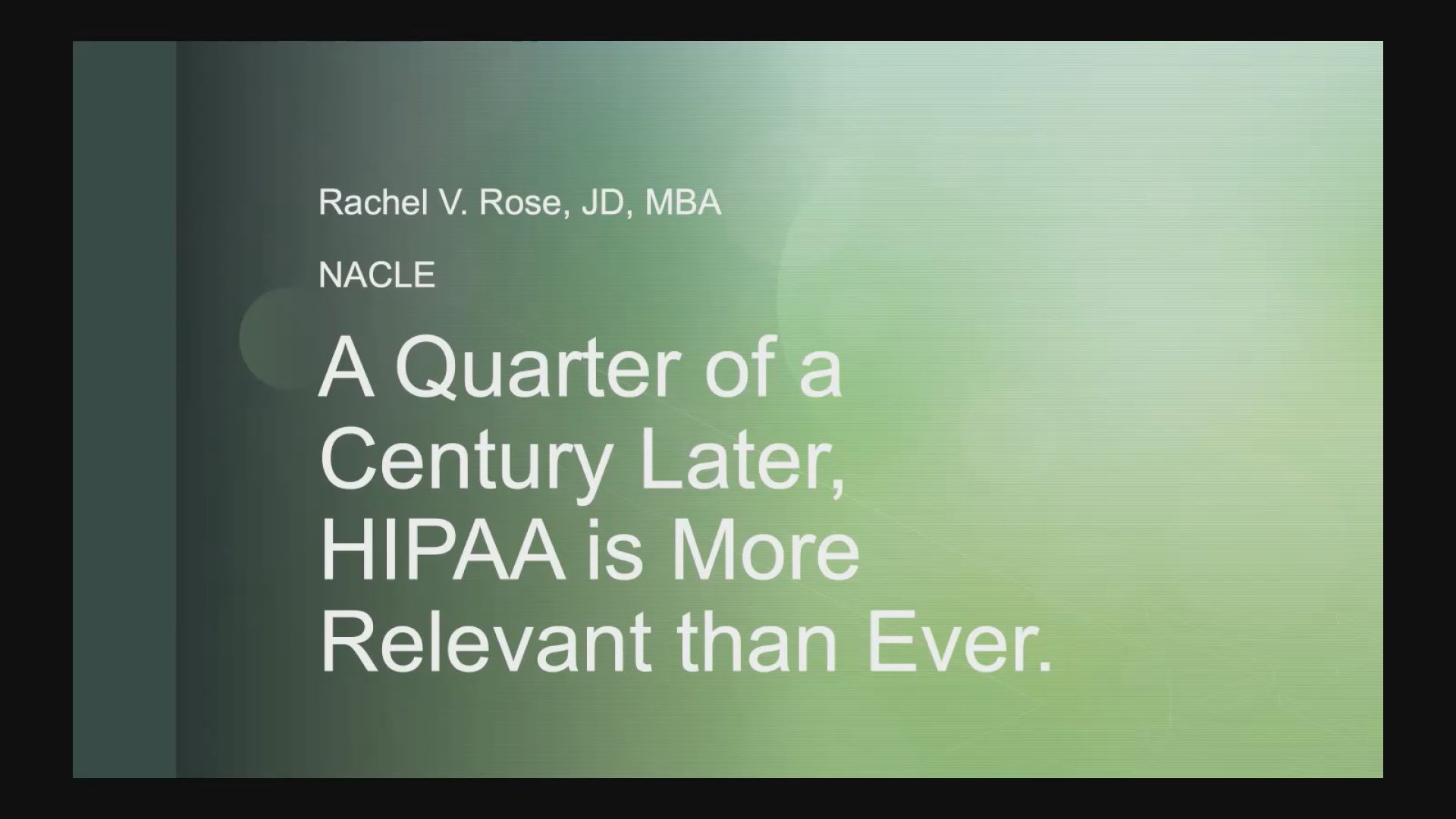 A Quarter of a Century Later, HIPAA is More Relevant than Ever Thumbnail