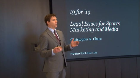 Sports Marketing & Media's Top Legal Issues: Analyzing the Past and Preparing for the Future Thumbnail
