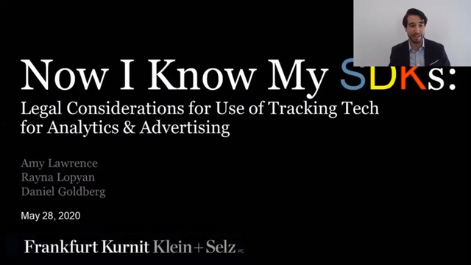 Now I Know My SDKs: Legal Considerations for Use of Tracking Tech for Analytics & Advertising Thumbnail
