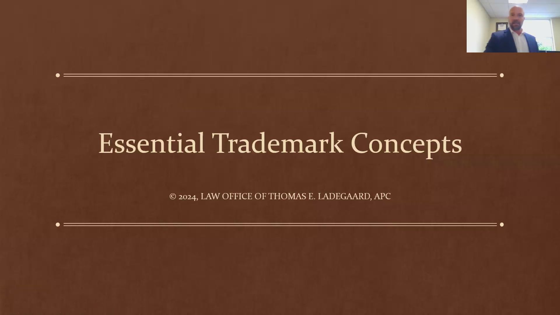 Trademarks: Name Selection, Application Process, Maintenance, and Running a Practice Thumbnail