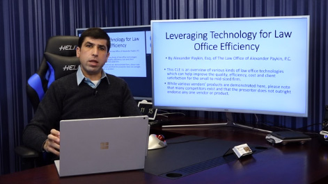 Leveraging Technology for Law Office Efficiency Thumbnail