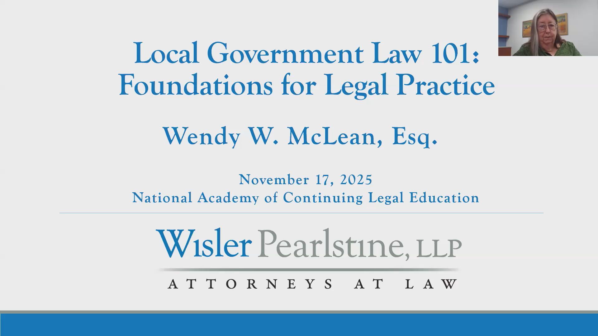 Local Government Law 101: Foundations for Legal Practice Thumbnail
