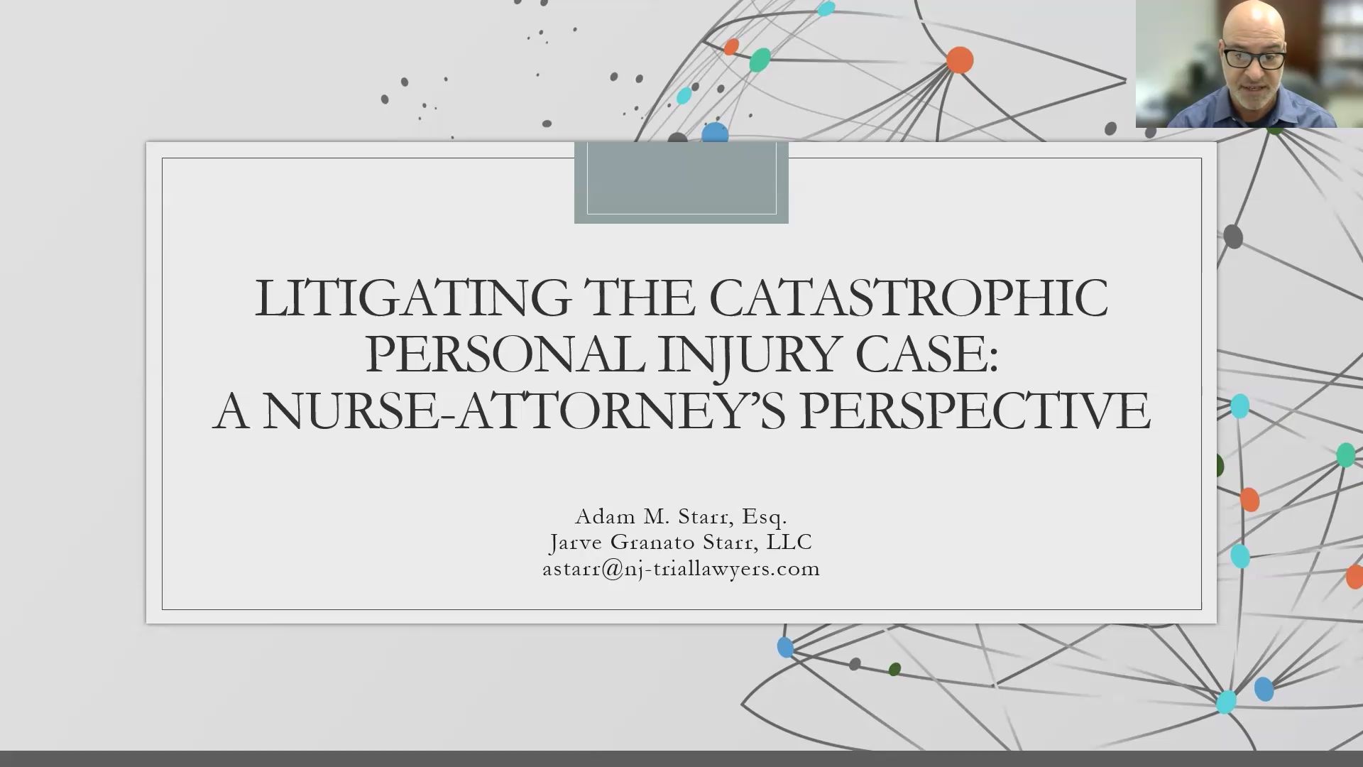 Litigating the Catastrophic Personal Injury Case: A Nurse-Attorney's Perspective Thumbnail