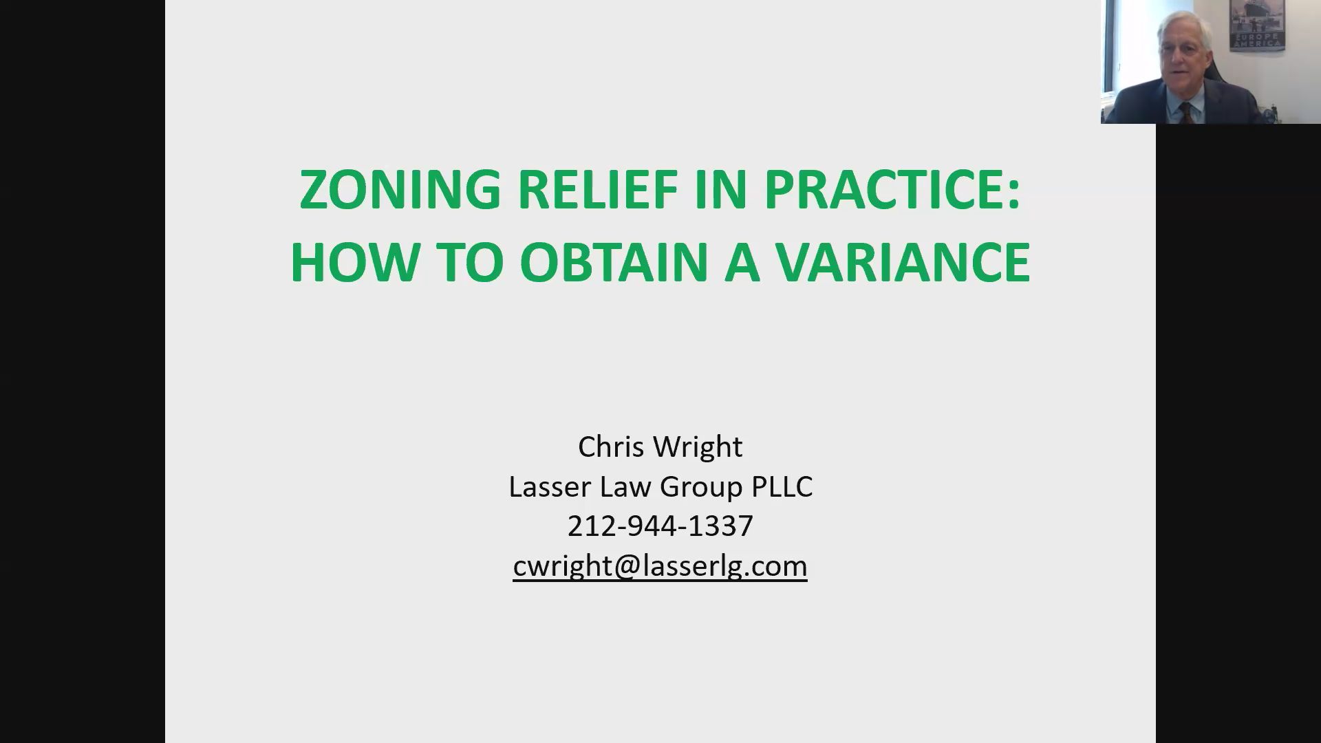 Zoning Relief in Practice: How to Obtain a Variance Thumbnail