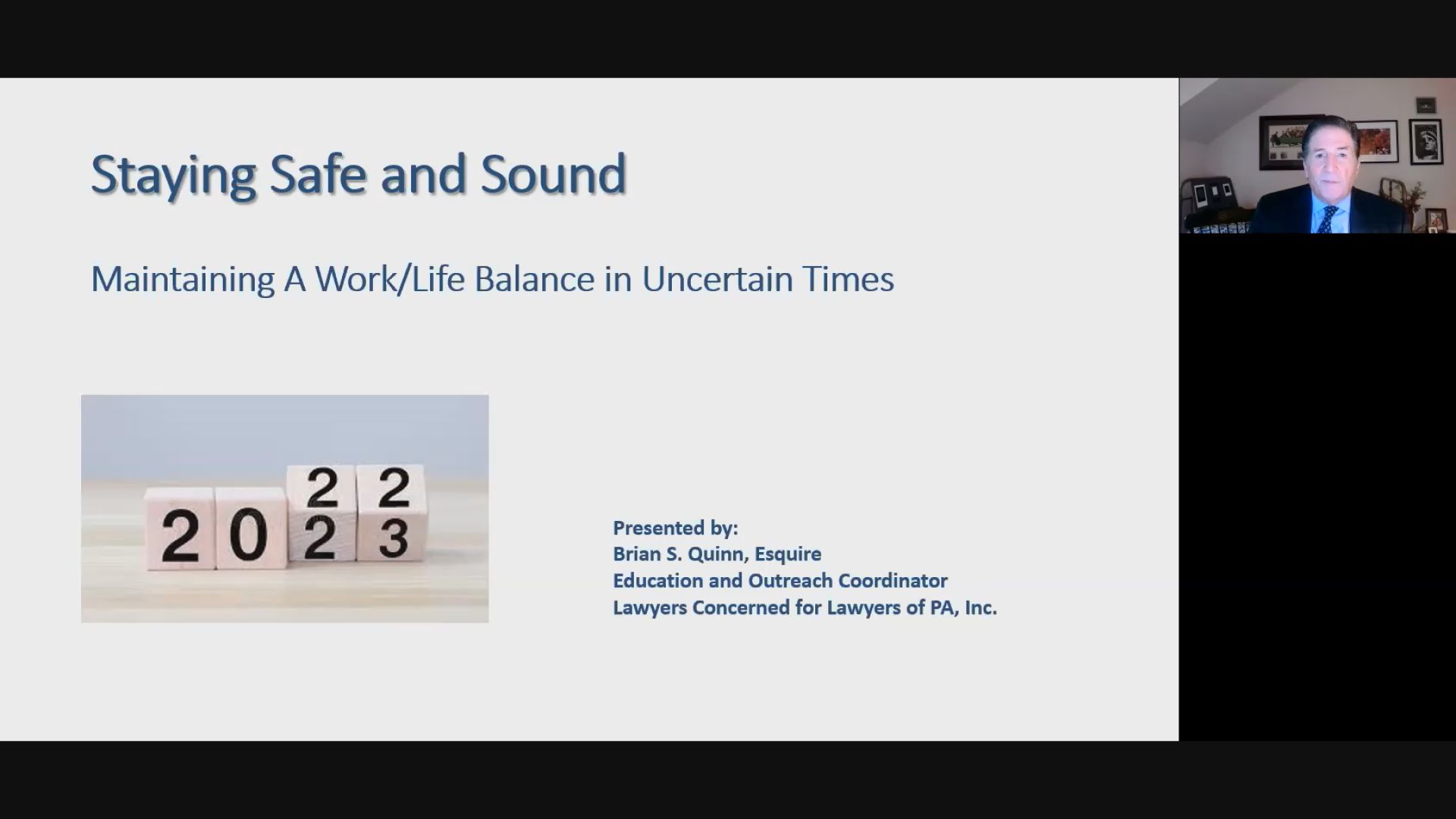 Staying Safe and Sound: Maintaining a Realistic Work/Life Balance in Uncertain Times Thumbnail