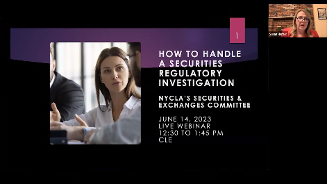 How to Handle a Securities Regulatory Investigation Thumbnail