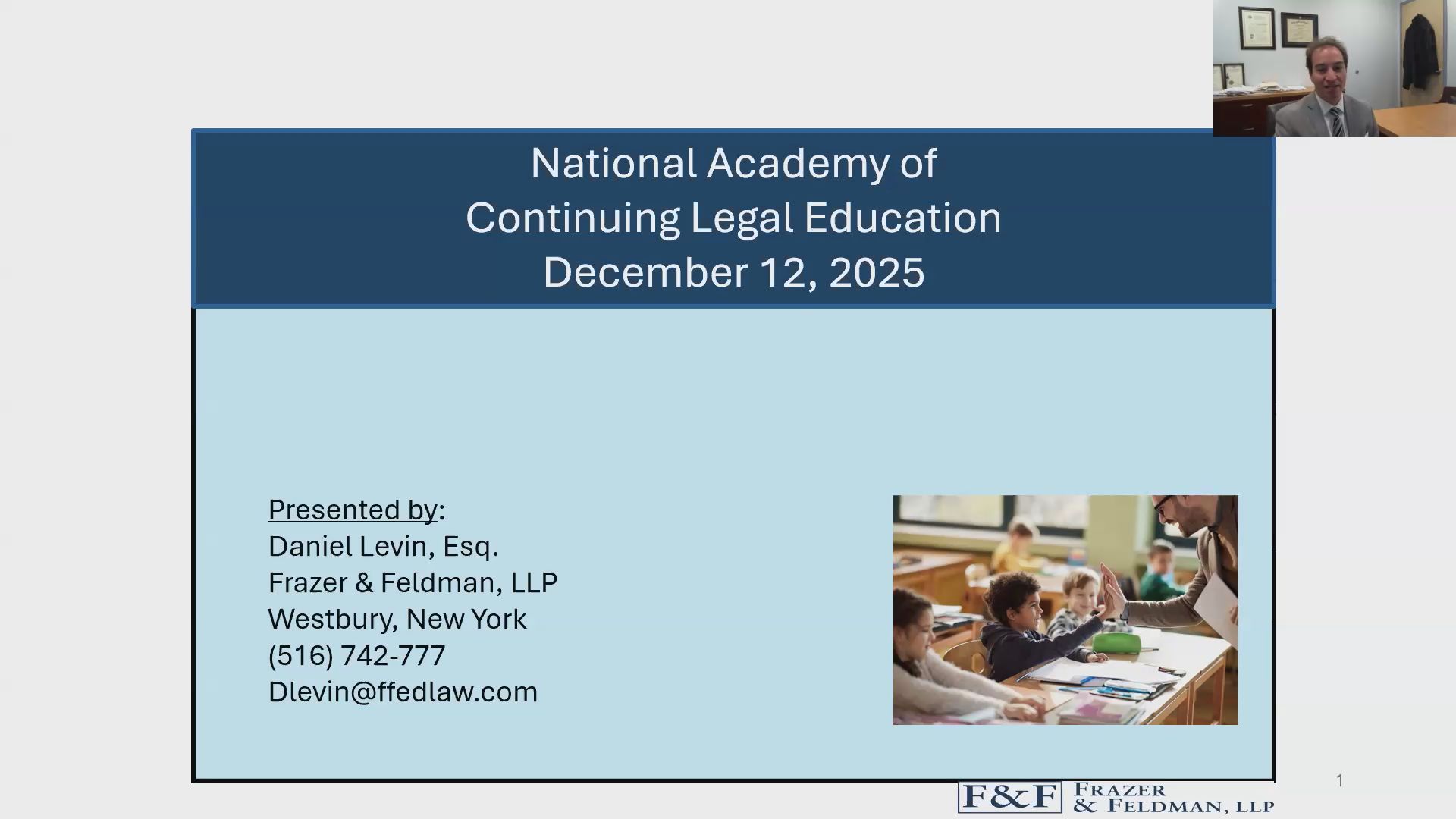 Introduction to Special Education Law Thumbnail